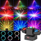 2 Arms Stage Light Led Moving Head Beam Light Bee Eye Laser Dj Disco Party Club
