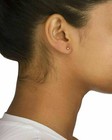 14k White Gold Ball Stud Earrings - Genuine Gold - 3mm 4mm 5mm 6mm 7mm 8mm