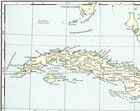 1947 Antique Map Of Cuba Map Of Jamaica And The Bahamas Vintage Cuba Map 8665