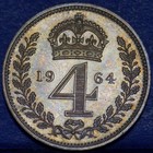 Elizabeth Ii Silver Maundy Set 1964  Westminster  S 4131  Superb Fdc  See Photos