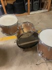 Vintage Rogers Holiday 3pc Drum Set In Champagne Sparkle