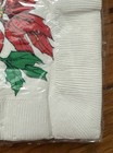 Nos Vintage Tuttle Press 18 Pack Christmas Paper Luncheon Napkins Poinsettias