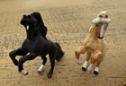 Breyer Mini Whinnie Horses Lot Of 4 Rearing