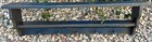 Vintage Primitive 35  Antique Blue Wooden Wall Shelf W  Pegs