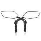 1 Pair Handlebar Mirrors Bike Biking Mirror Bike Handlebar Mount L r Rear View
