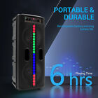 6000w Portable Bluetooth Speaker Dual Sub Woofer Heavy Bass Sound System Party