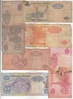 Angola    lot Of 6  Old Issue  Banknotes With Faults damage  A1