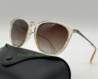  new  Ray-ban Erika Rb4171 Polarized Sunglasses Brown Gradient Uv Protection