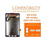 100  For Samsung Galaxy Tab Active 5 Sm-x308u Lcd Screen Display Touch Digitizer