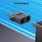 Us To Eu Plug Adapter Power Socket Converter Travel Charger