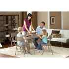 New  4 Pack Mainstays All-steel Metal Folding Chair  Durable heavy-duty  Beige