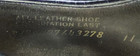 Vtg Hanover Wingtip Black Mens Dress Shoes 9 B d Pebble Grain Longwing Brogues