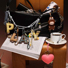 Authentic Hot The Monsters Pin For Love Series- Letter Pendant Blind Box  a-m  