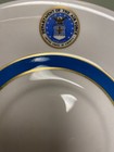 One 3 Piece Set Us Air Force Seal Syracuse China Demitasse Cup Saucer Bowl