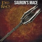 Officially Licensed Lord Of The Rings Mace Of Sauron   Ring With Red Eye Banner