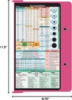 Whitecoat Clipboard Pink Nursing Edition Bi Fold Aluminum 8 5 X 11