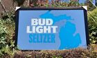 Bud Light Seltzer Budweiser King Of Beer Bar Pub Man Cave Mirror   new 