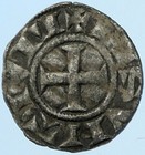1200ad France Archbishopric Besancon Antique Silver Denier Medieval Coin I97568