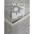 Offline By Aerie Womens V-neck Sweatshirt Grey Heather Pullover S Small