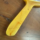 Vintage Large Bausch   Lomb Bakelite Butterscotch Magnifying Glass Bakelite