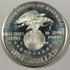 1991-s Proof Uso 90  Silver Dollar - No Box Km 232  7734 Asw - 8468-sf