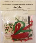 Tiny Treasure Ornament  christmas Fantasia  Fan Craft Kit Merri Mac Vintage