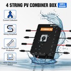 Eco-worthy Solar Combiner Box  4 String Pv Combiner Box For Solar Panel Systems