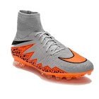 Nike Hypervenom Phatal Ii Ag Wolf Grey total Orange blk Size 7 New  747488-080 