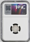 1853 Seated Liberty Half Dime  arrows  H10c - Ngc Fine Details  cleaned 