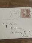 Civil War Era Envelope Gettysburg  Postmark Harpers Ferry With Stamp