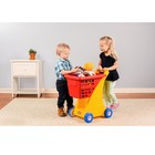 Little Tikes Toy Shopping Cart With Folding Seat  Multicolor  For Pretend Play
