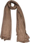 Classy Solid Color Jersey Hijab Lightweight Soft Muslim Head Scarf Long Scarf 