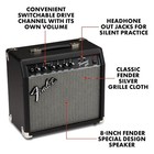 Fender Frontman 20g Electric Guitar Amplifier 20-watt 8-inch Speaker Combo Amp