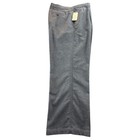Dockers Mens Classic Pleated Vtg Inspired Dress Pants High Wide Gray Size 36x31
