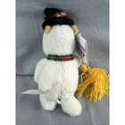 Disney Store Snowman Pooh 8  Disney Bean Bag Plush Toy