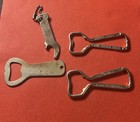 Vintage Beer Bottle Openers Lot Of 4 Acme  Rheingold  Lucky Lager   Coors