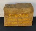 Vintage Singer  4 Union Canvas Sewing Machine Cover 36 x19 x26  Tall