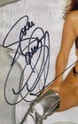 Claudia Christian Hand Signed Authentic 8x10 Photo Playboy Actress Babylon 5