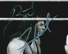 Bret Hart Owen Hart Autographed 8x10 Wrestlemania X Wwf Promo Photo Dual Signed