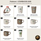 Pokemon Starbucks 2026 Tumbler Bottle Mug Pikachu Eevee Japan Limited Choice