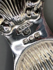 English Sterling Silver Tea Caddy Spoon 3 1 8  Made By A  Chick   Sons  London