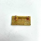Vtg Mount Snow Ski Pin Badge Vermont Skiing Resort Souvenir Travel Lapel Button