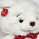 16  Vintage Russ Berrie Snowden Christmas White Teddy Bear Stuffed Animal Plush