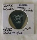 Zakk Wylde Black Label Society Guitar Pick - 2001 Stonger Than Death Tour