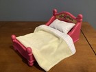 Fisher-price Briarberry Bear Sofa Bed  Linens  Nightgown And Book  1998