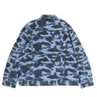 Bape All Over Print Indigo Camo Denim Jacket