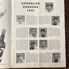 1941 Yankees dodgers World Series Program With Game 1 Ticket Stub 