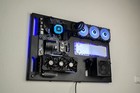 Wall Computer Case  360mm Dual Slot Wall-mountable Pc Case  Custom Liquid Coolin