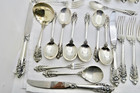 Wallace Sterling Silver Flatware Grande Baroque  42 Pieces Use Or Scrap 1868 Gr 