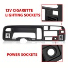 Fit For Dodge Ram 1500 2500 3500 Pickup 94-97 Dashboard Bezel Cover W  Vents
